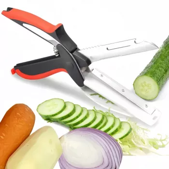 6-in-1 Stainless Steel Multipurpose Kitchen Scissors