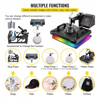 Combo Heat Press Machine