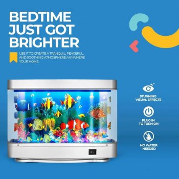 Virtual Ocean LED Aquarium Night Light