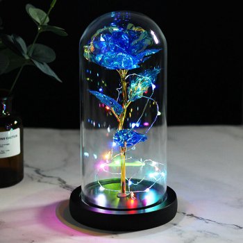 Eternal LED Rose in Glass Dome
