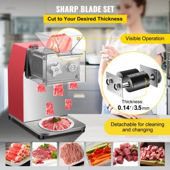 Commercial Electric Meat Slicer Grinder
