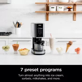 Multi-Purpose Ice Cream Maker with 7 One-Touch Programs
