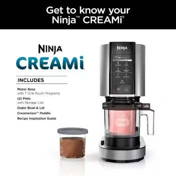 Multi-Purpose Ice Cream Maker with 7 One-Touch Programs