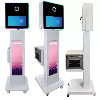 Magic Mirror Photo Booth with Touch Screen for DSLR Camera