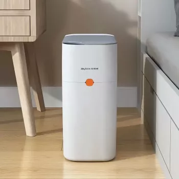 Smart Touchless Kitchen & Bathroom Trash Can with Automatic Bagging