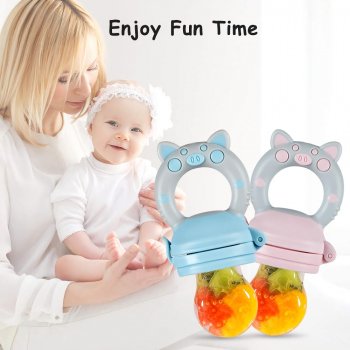 Silicone Fresh Food Nibbler Baby Feeder