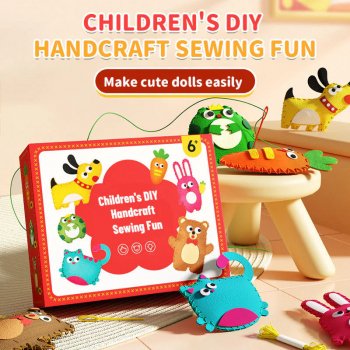 Creative DIY Animal Sewing Kit for Kids