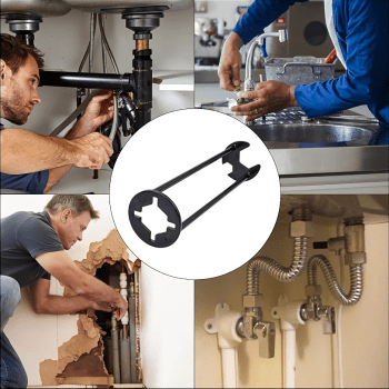Universal Multifunctional Sink Wrench for Plumbing Repairs