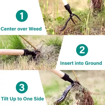 Aluminum Alloy No-Bend Weeding Tool