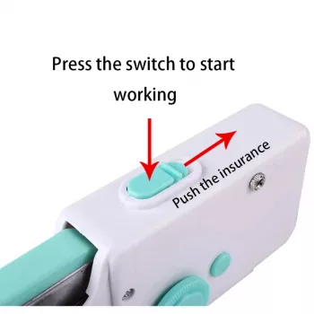 Sewing Machine Portable Mini Handheld Needlework Tool