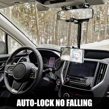 Rotatable and Retractable Car Phone Holder