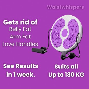 Magnetic Waist Twisting Fitness Disc for Full-Body Exercise