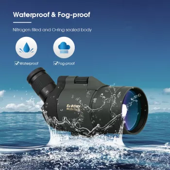 Powerful 25-75x70 Spotting Scope for Birdwatching and Stargazing