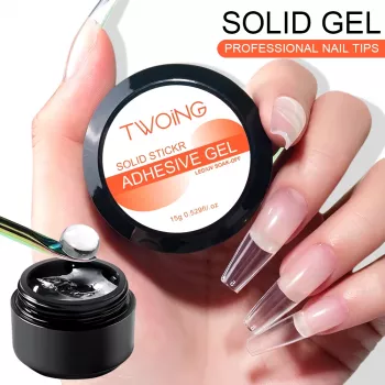 Solid Nail Glue Gel