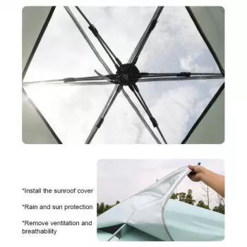 Ultralight Waterproof 4-Season Automatic Tent for 3-8 Persons: Perfect for Outdoor Adventures