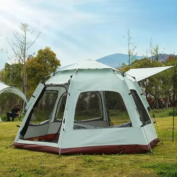 Ultralight Waterproof 4-Season Automatic Tent for 3-8 Persons: Perfect for Outdoor Adventures