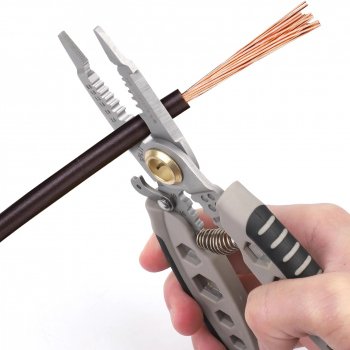 7-Inch Multifunctional Stripping Pliers - Wire Cutting, Crimping, and Repair Tool