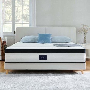 Queen Size 12-inch Innerspring Mattress - Ultimate Comfort & Motion Isolation