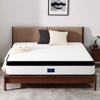 Queen Size 12-inch Innerspring Mattress - Ultimate Comfort & Motion Isolation