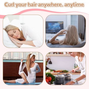 Heatless Silk Curling Rods