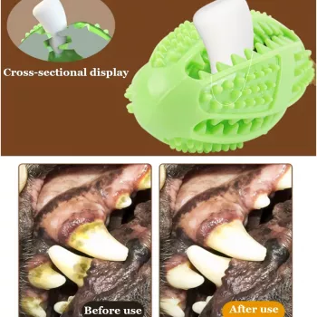 Rubber Chew Ball for Dogs