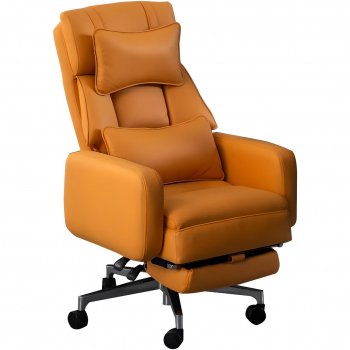 Luxury Swivel Executive Chair with Footrest and Ergonomic Design