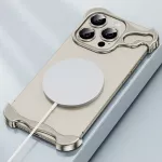 Aluminum Alloy Bumper Phone Case with Lens Film Protection