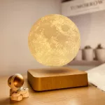 Night Light Levitating Moon Lamp