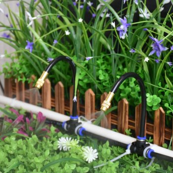 DIY Outdoor Misting and Irrigation System