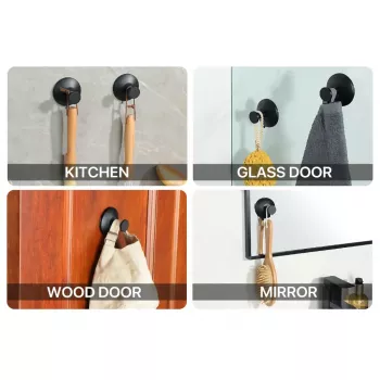Stainless Steel Suction Cup Hooks