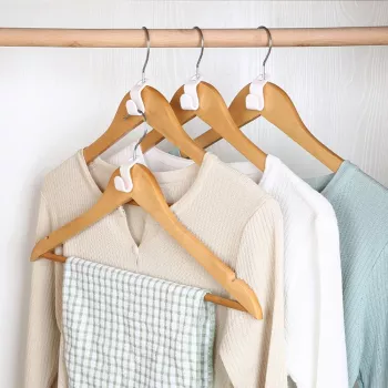 Space-Saving Mini Wardrobe Connector Hooks