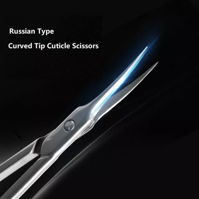 Professional Stainless Steel Curved Tip Cuticle Scissors