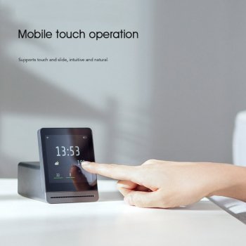 Smart Home Air Quality Monitor with Touch Screen and CO2 Sensor