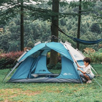Automatic 4-Person Outdoor Camping Tent