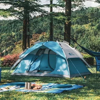 Automatic 4-Person Outdoor Camping Tent