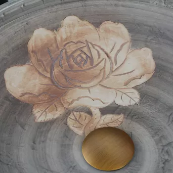 Luxurious Round Ceramic Bathroom Sink