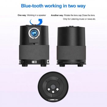 Mini Portable LED Projector for Home Theater