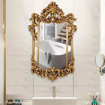 Elegant Wall Hanging Mirror for Bathroom & Living Room Decor