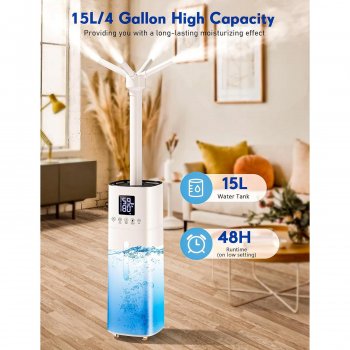 Whole House Humidifier with Essential Oil Tray