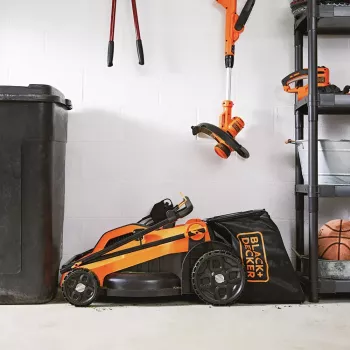 Powerful Electric Lawn Mower with 20-Inch Deck