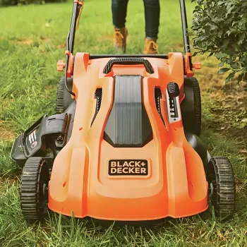 Powerful Electric Lawn Mower with 20-Inch Deck