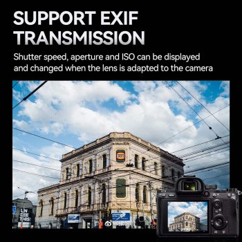 Auto-Focus Lens Converter for EF/EF-S to E Mount Cameras