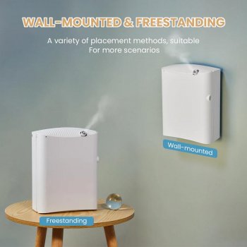 Smart Aroma Diffuser - 500ML High-Capacity Essential Oil Fragrance Dispenser with WiFi and Bluetooth Control