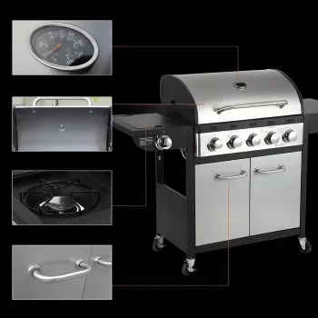 Elite Outdoor Gas BBQ Grill