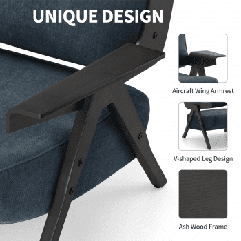 Modern Upholstered Armchai