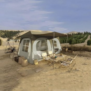 Quick-Set Luxury Camping Tent