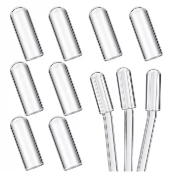 Reusable Straw Glass Tips Covers for Tumblers
