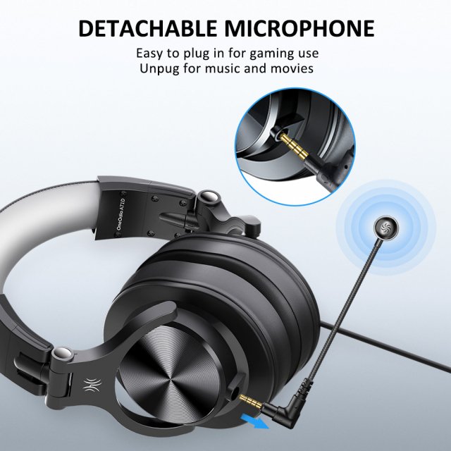 Wired Gaming Headset with Detachable Mic - Image 4