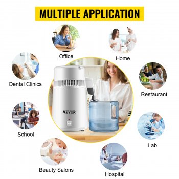 4L Stainless Steel Water Distiller