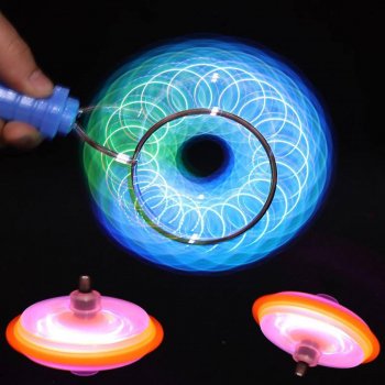 LED Magic Magnetic Spinning Top Toy